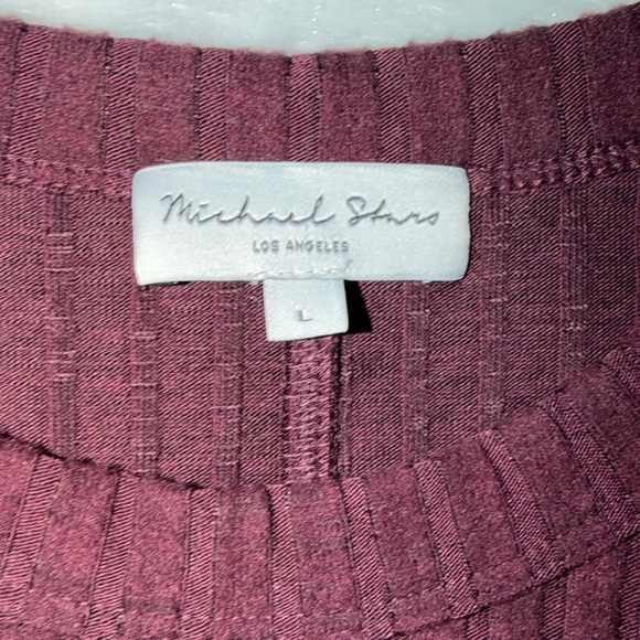 Michael Stars Sleeveless Burgundy Dress - Picture 4 of 11